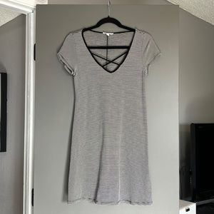 Striped T-Shirt Dress